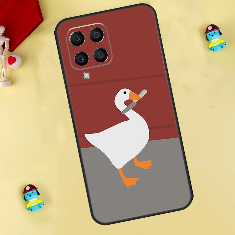 

Cartoon Cute Goose Case For Samsung Galaxy M13 M33 M53 M14 M12 M15 M06 M16 M36 M56 M31 M32 M52 M35 M55 M34 M54 Samsung M55