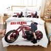 Mode KILL La KILL Bettwäscheset Einzelbett Twin Full Queen King Size Bettset Aldult Kind Schlafzimmer Bettbezugsets 3D-Druck Kawaii
