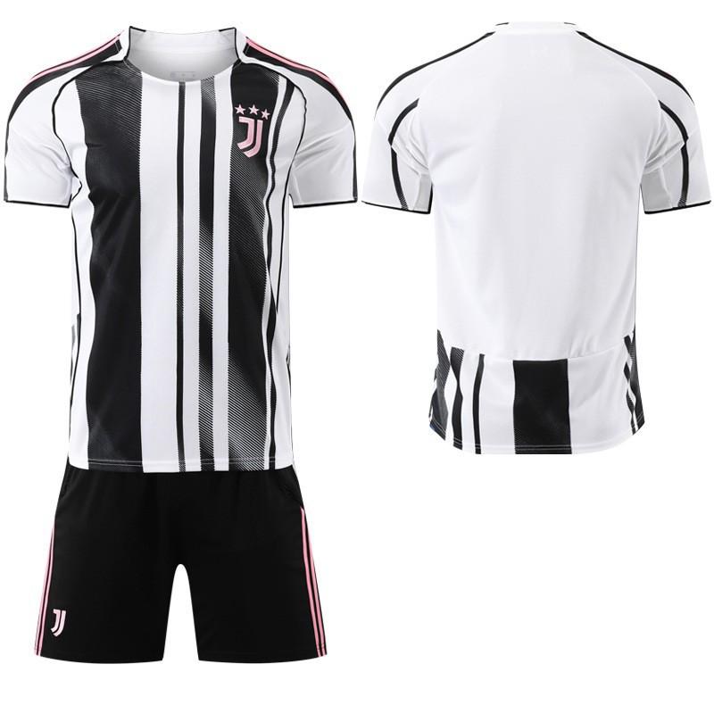 

2022-26 Season 7 Chiesa 9 Hovic Black White Football Jacket Children s Edition Juventus Home Jersey Set 18