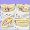 Cute Heart Lace Pencil Case With Large Capacity For Students And Office Use