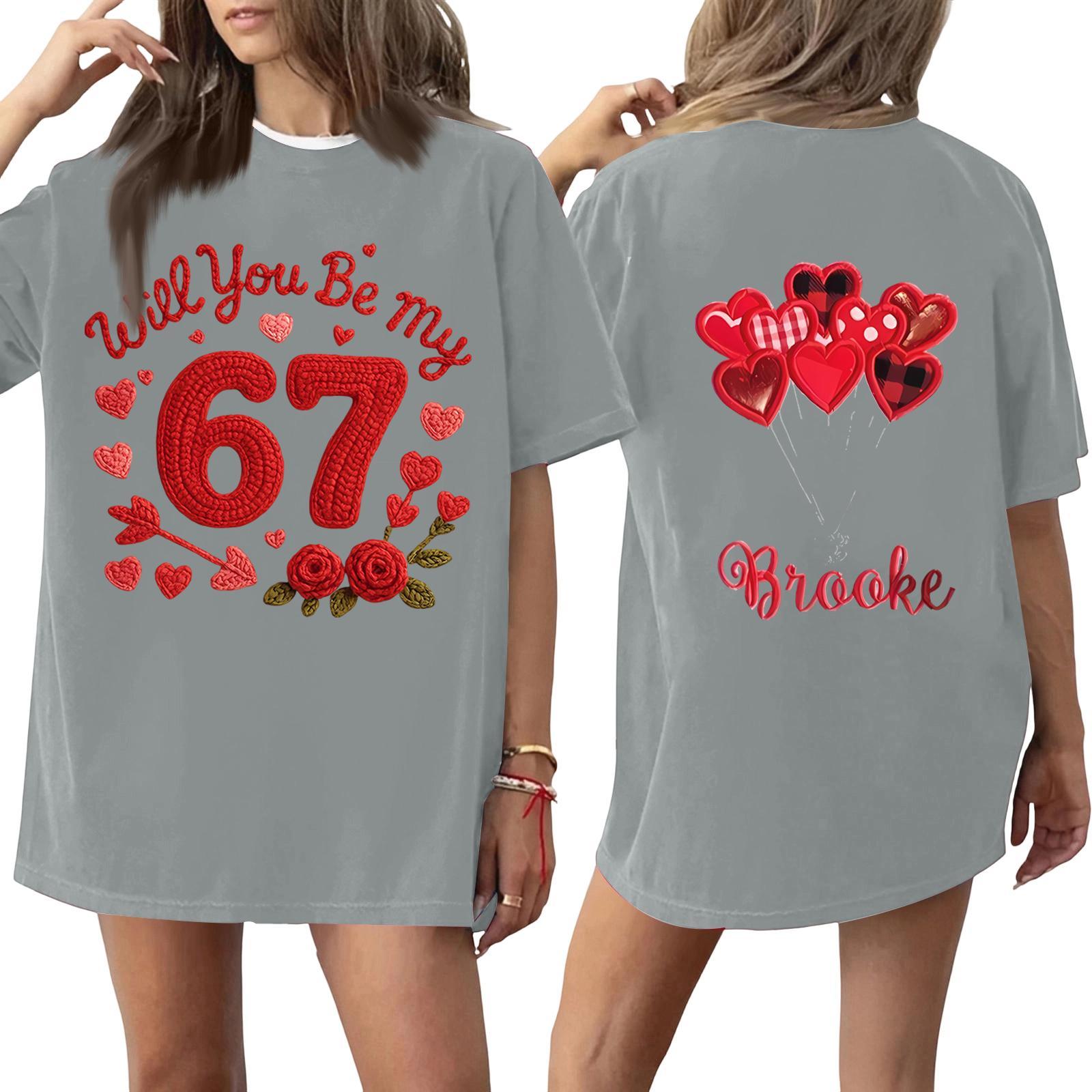 Модная и повседневная женская короткая футболка с длинным рукавом и принтом XXL