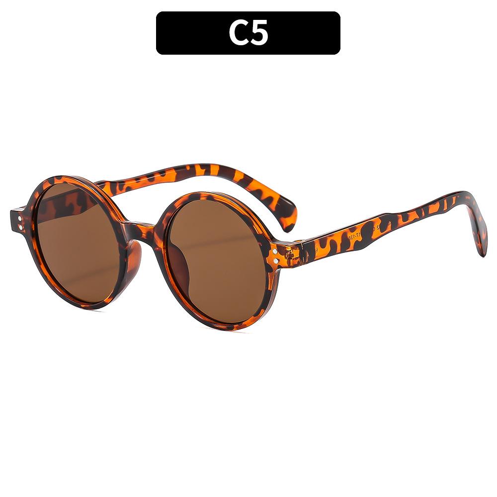 Luxury Vintage Round Sunglasses Women Men Brand Designer Punk Sun Glasses Sexy Ladies Shades Uv400