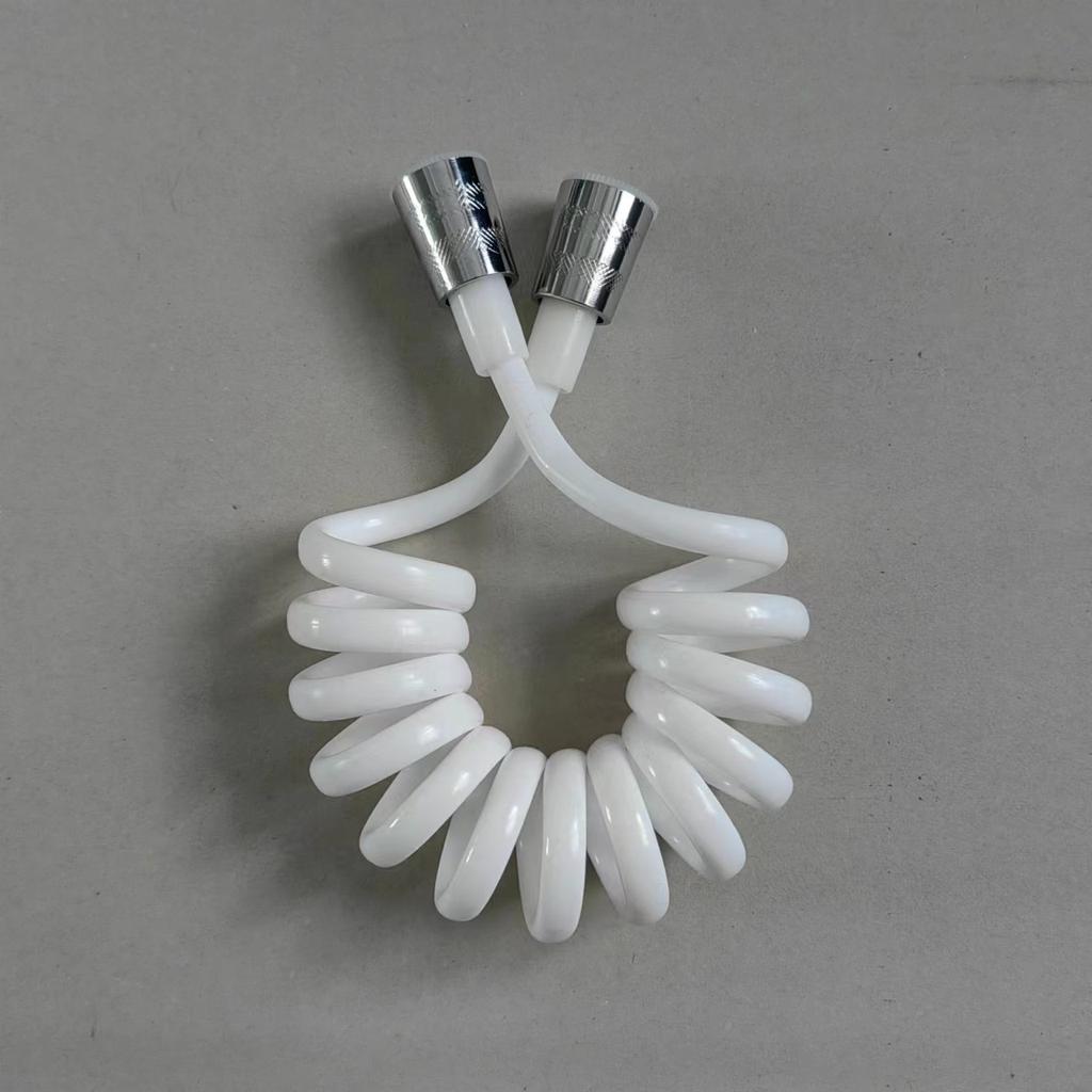 2mTelephone Line Shower Hose PU Bathroom Spring Flexible for Water Plumbing Toilet Bidet Sprayer Bathroom Accessories