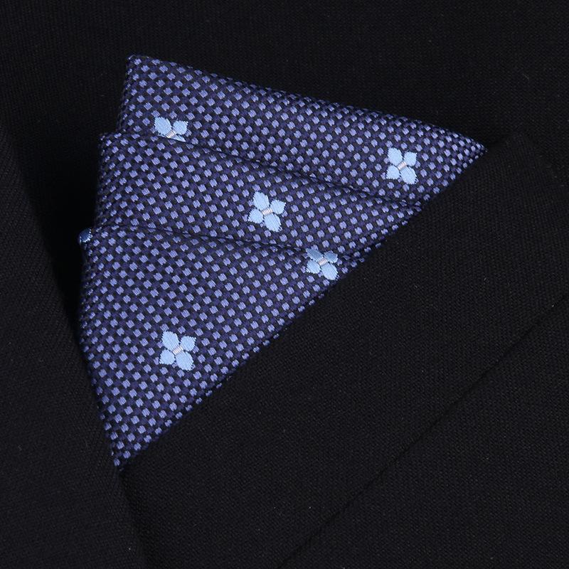 Herren Anzugtaschentuch Quadratisches Tuch Herrenhemd Taschentuch Schal Kleid Anzug Brusttuch Seidentuch Brusttuch Klein Weiß