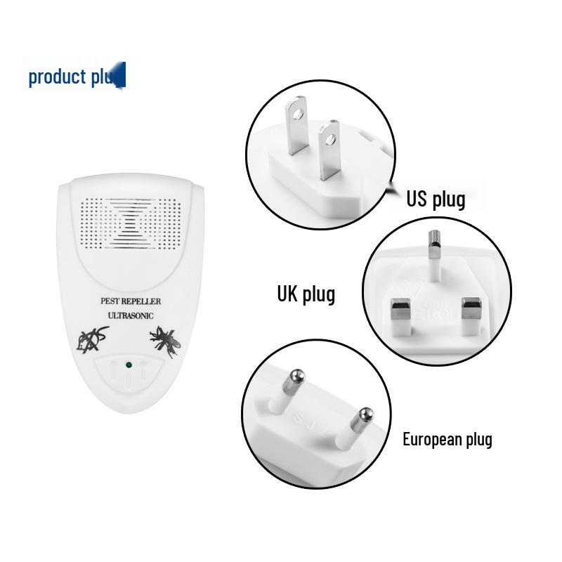 Multifunctional Ultrasonic Pest Repeller: Safe, Smart Solution for Mosquitoes, Insects, Mice, and Cockroaches