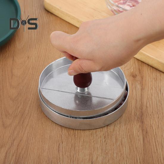 Hamburger Press Maker Mold Non-stick Food Grade wielokrotnego użytku kiełbasa Patty Burger Smasher na kemping domowy