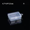 Transparent Storage Box Holding Case Jewelry Beads Container Fishing Tools Accessories Box Small Items Sundries Organizer