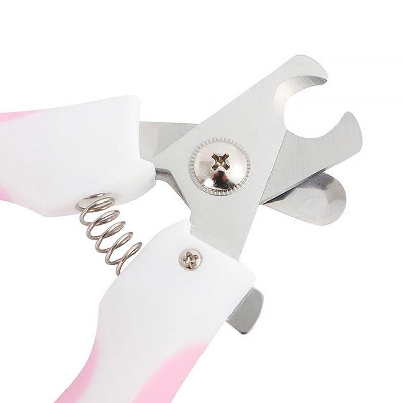 Haustier Zehenpflege Edelstahl Hunde Katzen Krallenschere Nagelfeile Schere Krallen trimmen Haustierprodukte 1 Stück