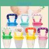 Colorful Silicone Baby Fruit Vegetable Feeder Pacifier Teething Toy Set For Babies