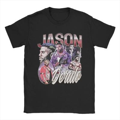 Jason Derulo Concert Tournée Mondiale 2026 T-shirt Imprimé Hommes Femmes Coton T-shirt Vêtements