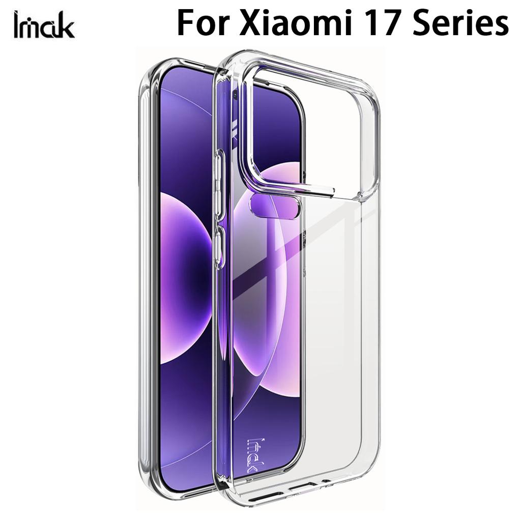 Pro Xiaomi MI 17 Pro Max 5G Pouzdro na telefon IMAK Měkké Slim pouzdro Série UX-10