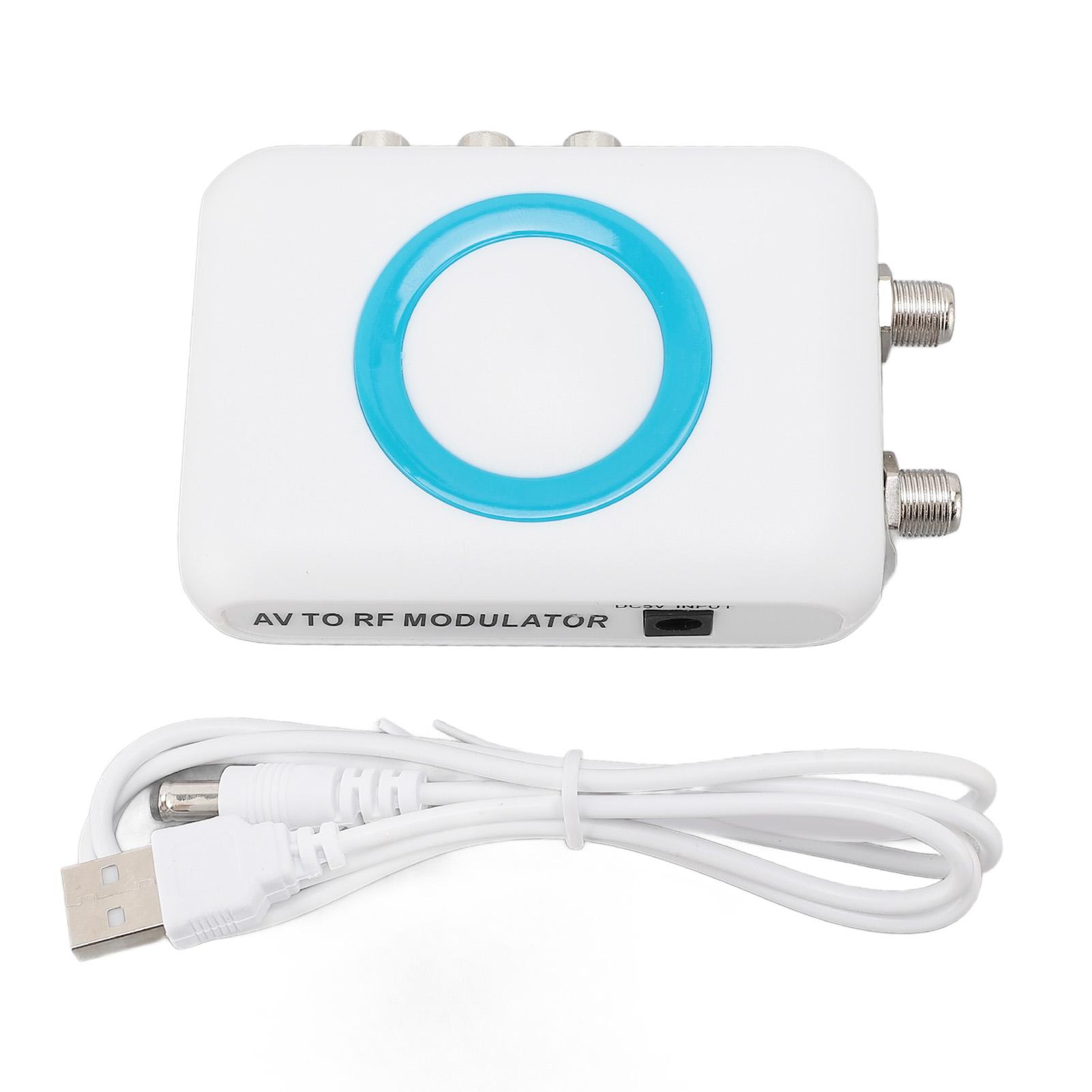 

Цифровой радиочастотный модулятор M65A NTSC RF Модулятор AV to RF CH3 CH4 Модулятор для системы CATV