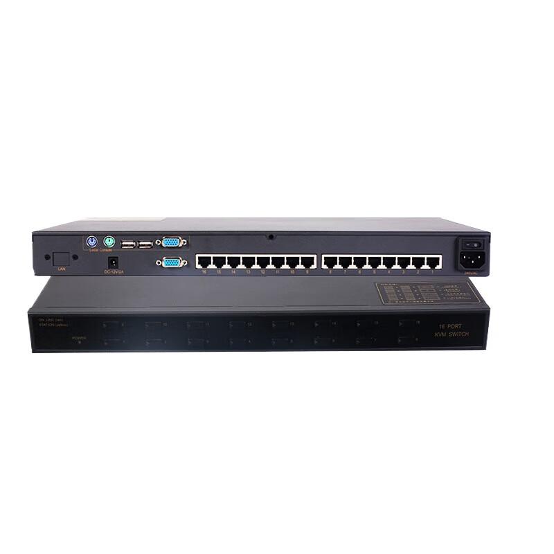 ShenDuHuaRui 8-Port Cat5 Rack KVM Switch