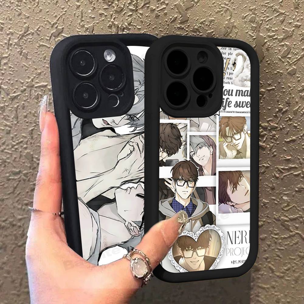 Nerd Project Bl Anime Phone Case For IPhone 17 16 Pro Max 15 14 Plus 11 12 13 Soft Shockproof Cover