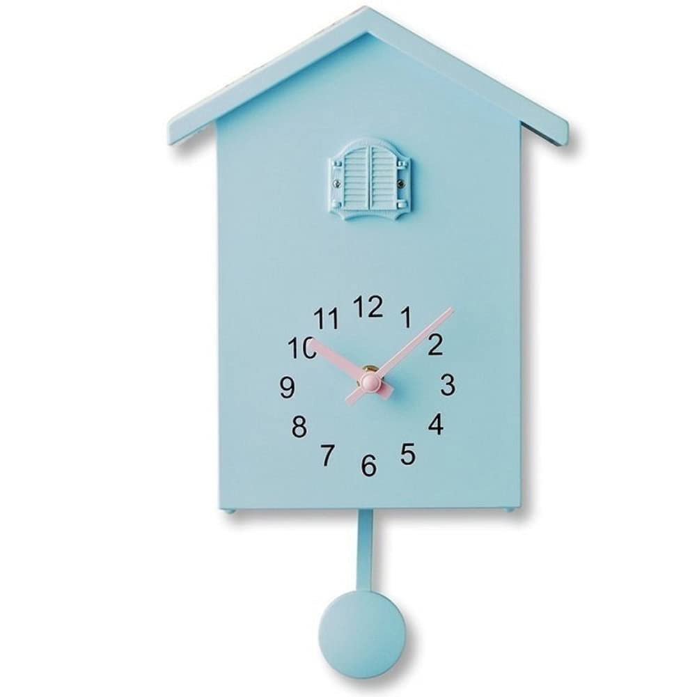 Часы-кукушка HUILISM, Настенные часы, Настольные часы, Маятниковые часы, Аналоговые, Гостиная, Милые, Скандинавские, Часы-кукушка, Настенные часы-кукушка