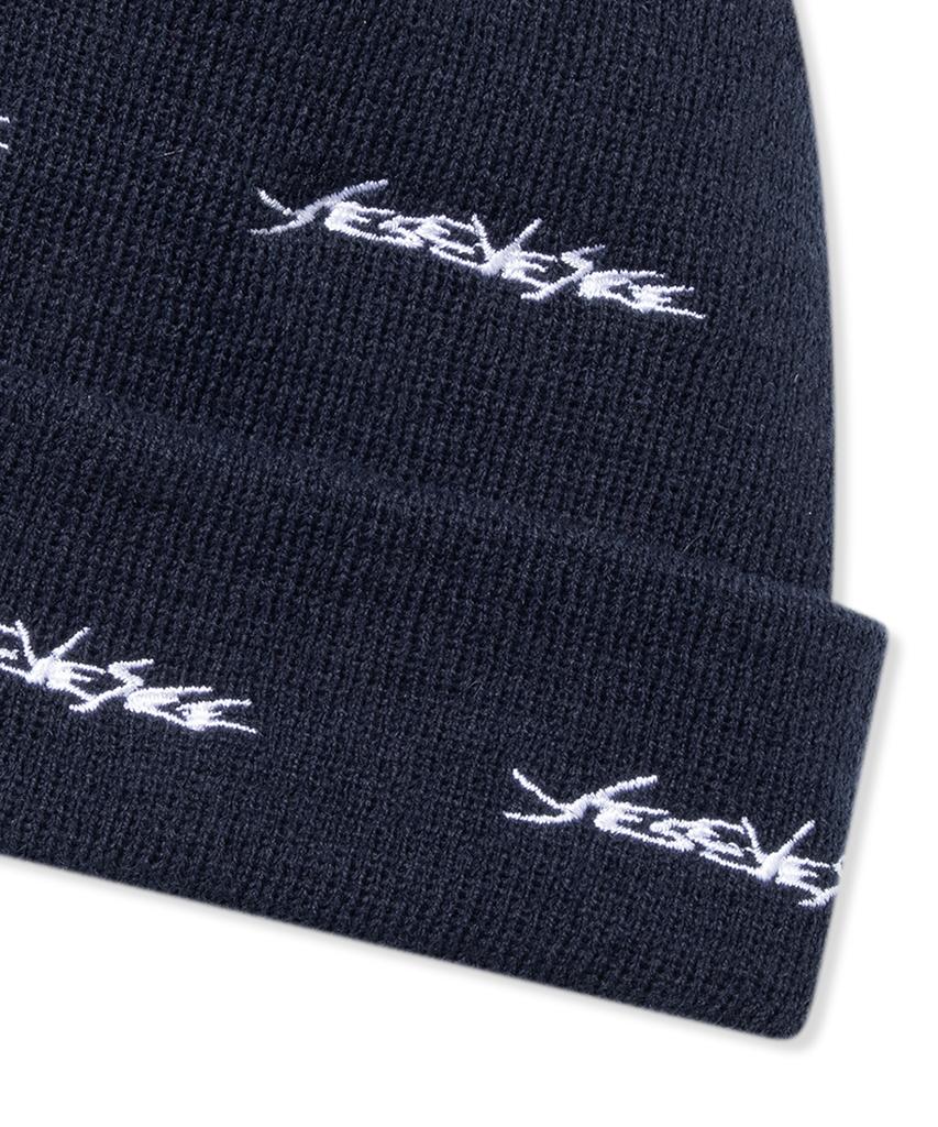 YESEYESEE Y.E.S Staff Beanie Navy