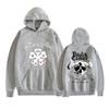 Felpa con cappuccio e stampa anime Black Clover Maglione in pile Felpa con cappuccio anime