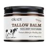 Okady Soft Texture Natural Vegan Tallow Skincare 150G Beef Tallow Moisturizer Body & Face Tallow Cream