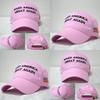 Great Make America Again Hat Donald Trump Us President Republican Cap Pink 2020