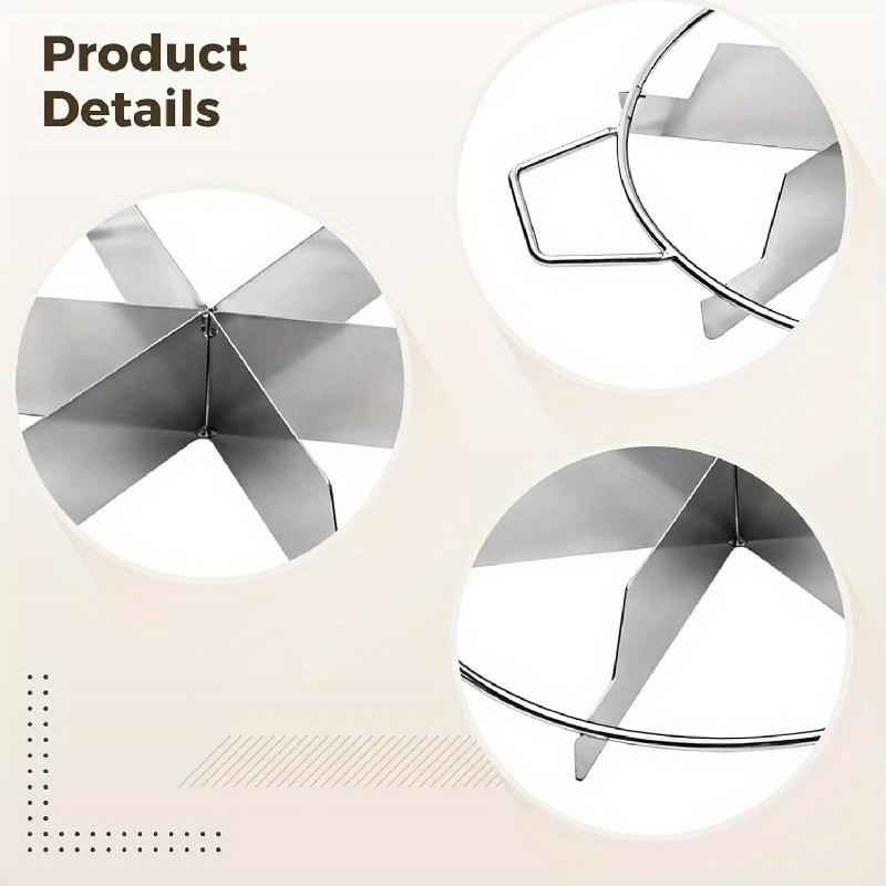 Stainless Steel Cake Cutter, Dessert Divider, Thickened Material, Heat-Resistant, Food-Safe, with Handle, Easy To Use, Quick and Sharp Cutting