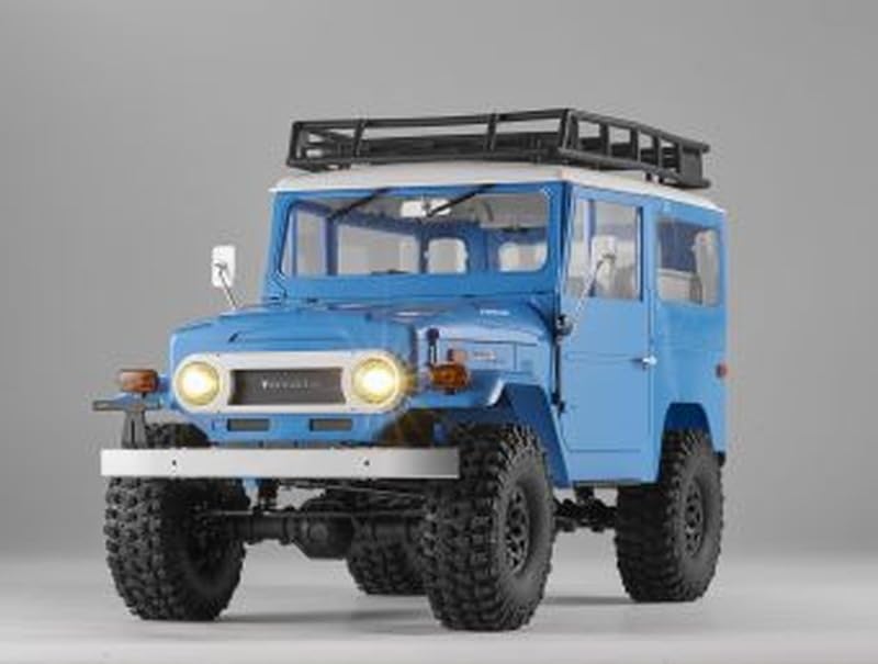 FMS Toyota Land Cruiser FJ40 RS Blue Electric Radio Control FMS11035RSBU 1/10