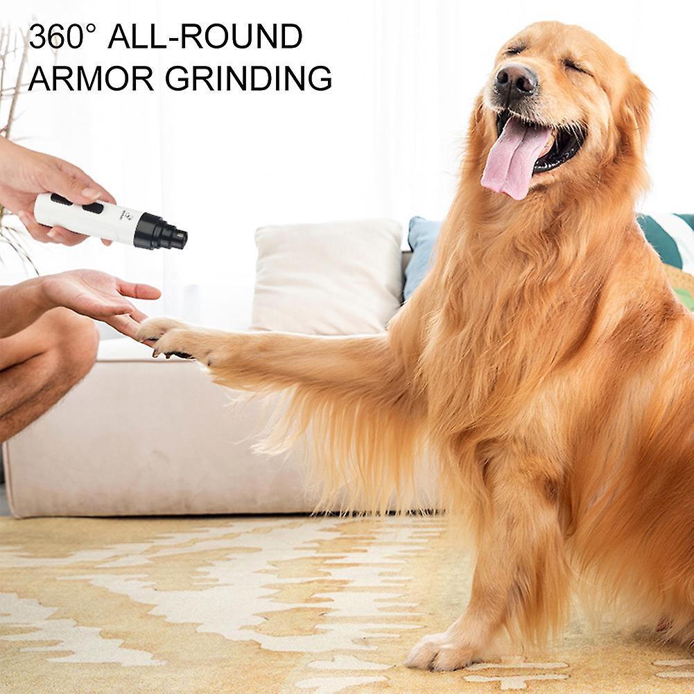 Silents Grind Pet Nail Grinder Portable Painless Dog Nail Cutter for Dog Cat