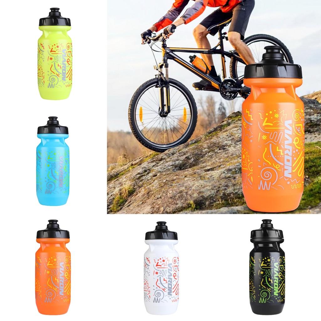 Viaron Láhev na vodu s postavičkami, mačkací typ, cyklistická láhev pro horskou cyklistiku 550 ml