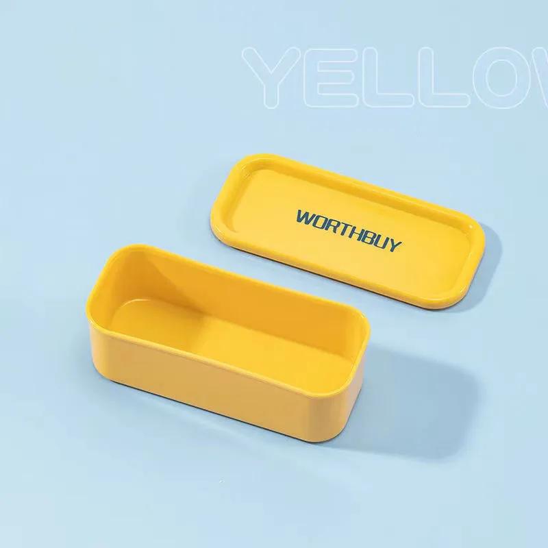 Portable Cotton Swab Box Travel Dental Floss Holder Case Sundries Organizer Box Dust-proof Wire Earphone Cable Storage Box