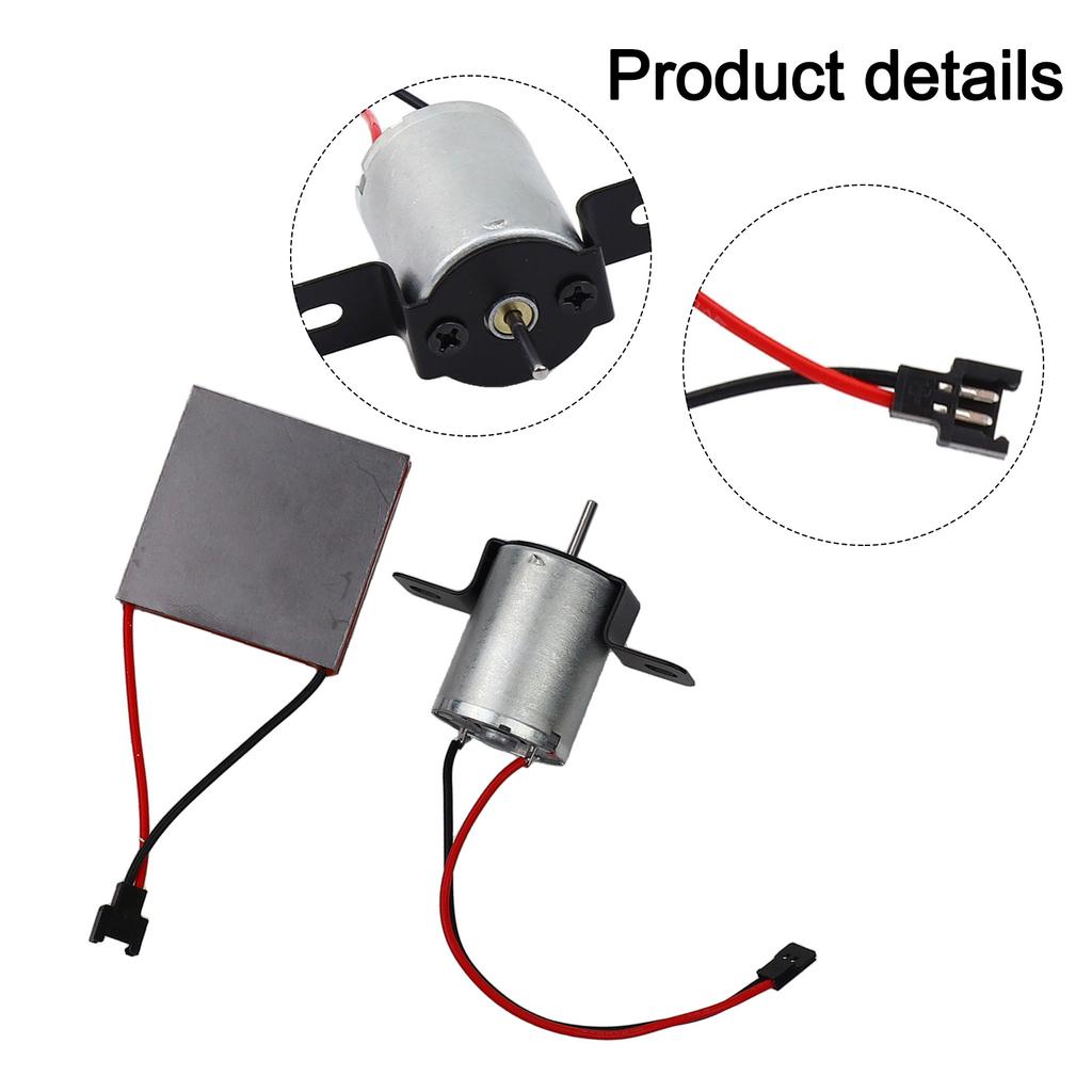 Fireplaces Accessories Home Motor Home Improvement Light Weight Portable Repair Part Replacement 1 Set Fireplace Fan