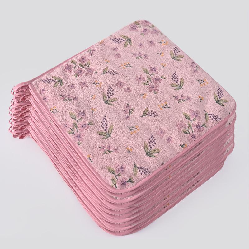 Thick Lint-Free Absorbent Kitchen & Dishwashing Cloth 30x30cm