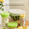 Food Cover Set Bowl Lids Heat Resistant Round Refrigerator Leftovers Universal Sealing Lids Reusable Kitchen Covers