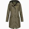 Autumn Winter Mid Length Women Windbreaker Outdoor Females Waterproof Sports Hiking Jacket