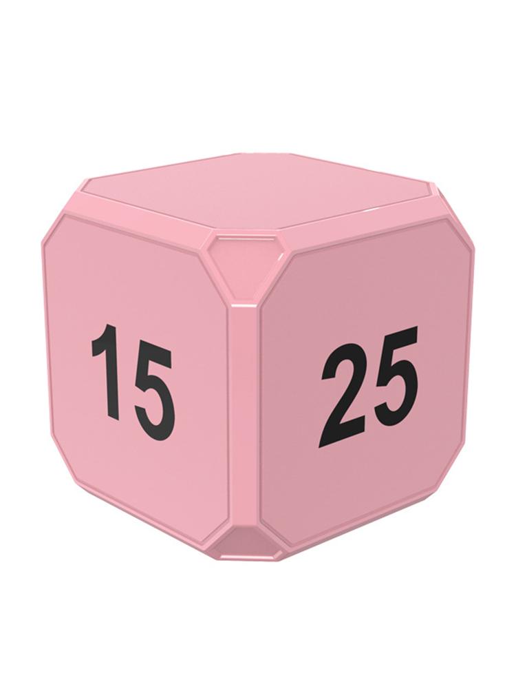 

Продуктивність Cube Таймер Датчик сили тяжіння Відкидний світлодіодний дисплей 4 попередньо встановлених часу Подвійні режими Зворотний відлік Дослідження приготування Міні цифровий таймер рожевий