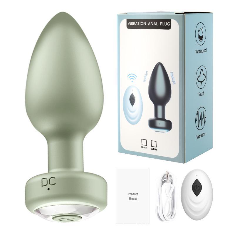 Long-Distance Wireless Remote Control Vibrating Butt Plug Toy