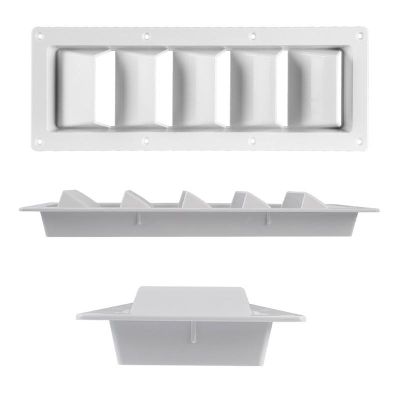 Universal Boat Ventilation System Cover Watertight Construction Ventilation Louver Case Plastic Vent Cover for Boats