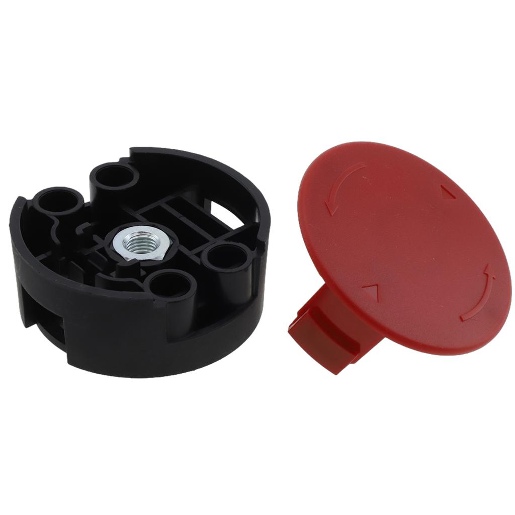 For Bosch Replacement Spool Cover and Cutting Head Compatible with For AFS 23-37 Models F016F04841 F016F04839 Plastic Material