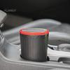 Car Trash Can Bin with Lid Vehicle Garbage Can Cup Holder Car Organizers And Storage for Front Seat Accessories