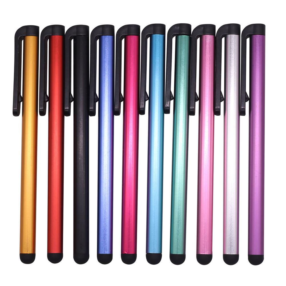 10 Stück Intelligente Büro-Schreibwaren Geschenk Stift Kapazitiver Touchscreen Stylus Stift Anzug Für Universelles Smartphone Tablet PC Stift