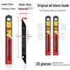 Woodpecker 9mm Craft Knife: 30-Degree Pointed Blade for Film & Wallpaper.