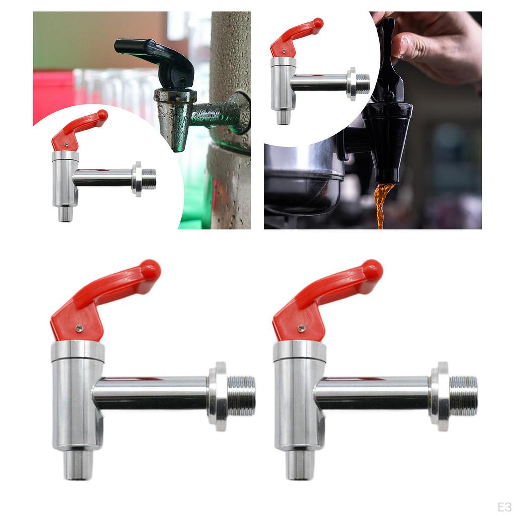 Beverage Dispenser Spigot Coffee Drink Faucet Bar Flow Control Tap Rustproof Water Jug