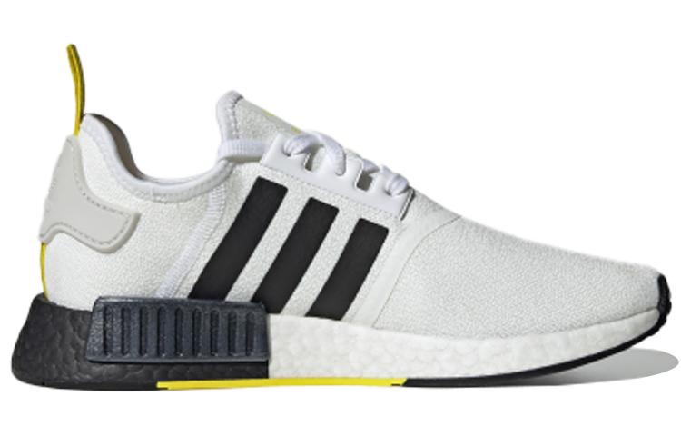adidas NMD_R1 Stlt Primeknit 'White Black Bright Yellow' FV2549