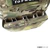 PEW Tactical FC Style Turnover Quad SMG Magazine Pouch, Large, Coyote Brown