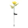 Solar Sunflower Light IP65 Water Proof 600mAh Real Looking Outdoor Decorative Sunflower Light for Ba