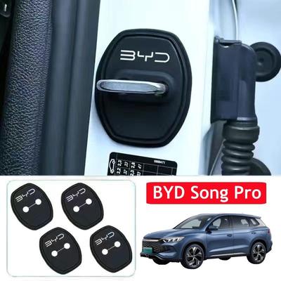 Para BYD Song Pro Sealion 5 DMi 2026 2025 2024 Acessórios de Capa Protetora de Silicone para Travas de Porta de Carro