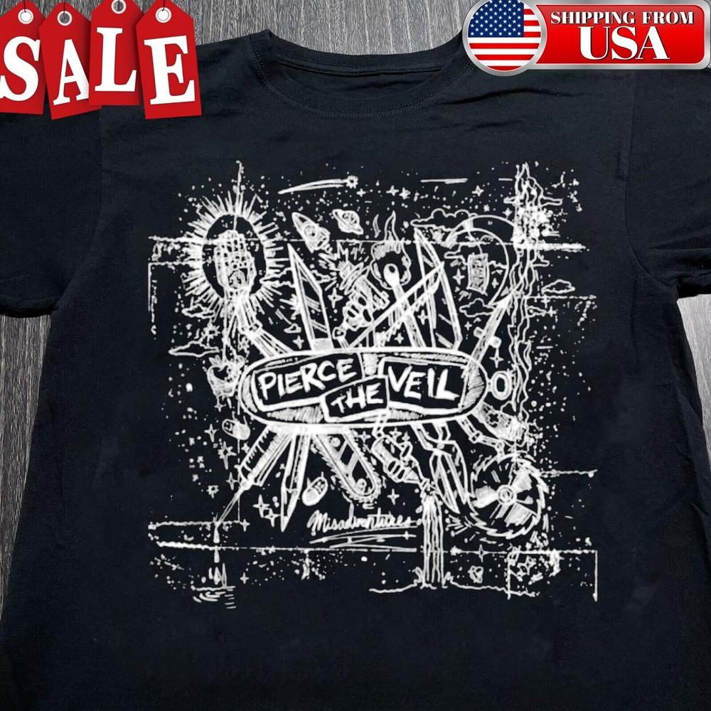 New Pierce The Veil Short Sleeve Men S235XL TShirt 6D401 Unisex T-Shirt XXXL