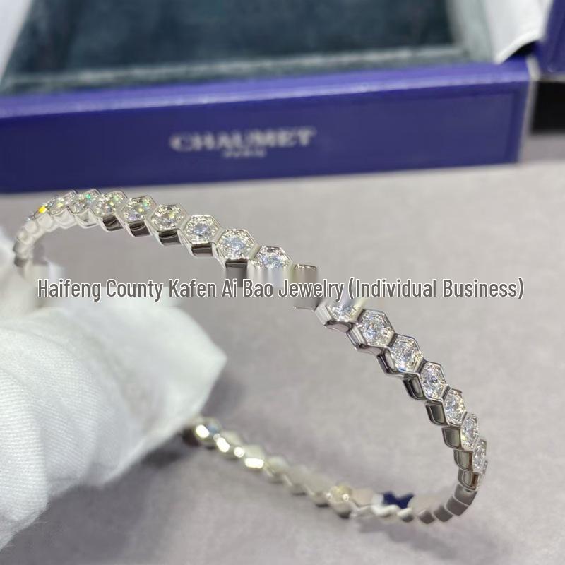 Изысканный бестселлер Сотовый Алмазная Волна Браслет-Браслет Mixed Material