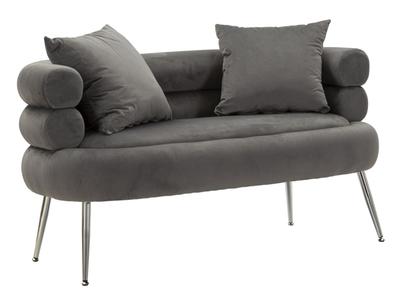 Sofa Silvery Plus With Cushions Cm 133X68X69