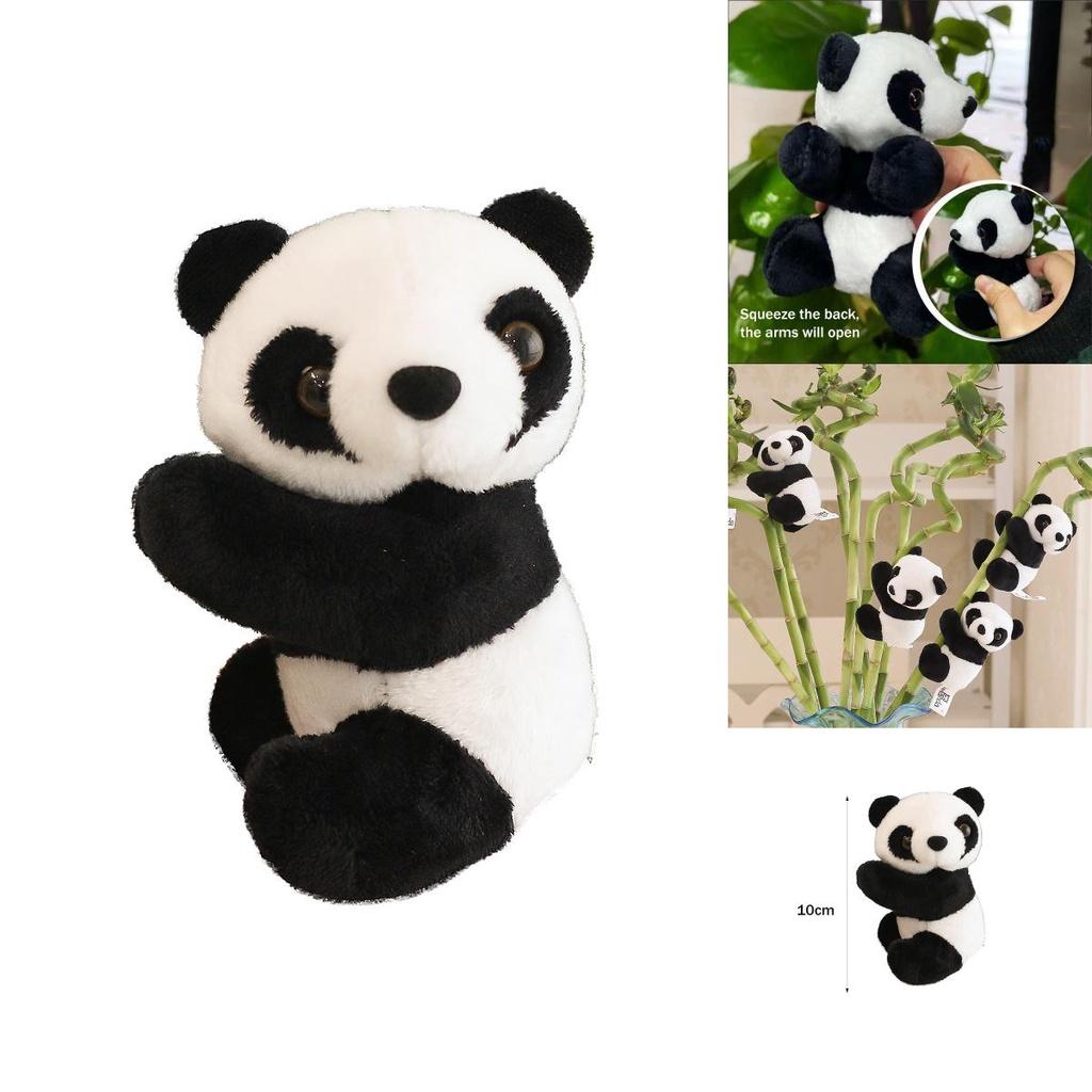 Mini Niedlicher Panda Plüschgreifer Perfekt Für Heimdekorationen Und Zum Verschenken!
