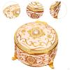 Jewelry Case Small Box Decorative Portable for Women Desktop Keepsake Trinket