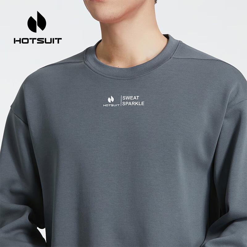 HOTSUIT Men's Cotton V-Neck Sweatshirt